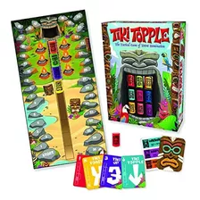 Gamewright Tiki Topple - El Juego De Mesa Táctico De Totem D