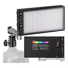 Pixel G1s Rgb Luz De Vídeo,incorporado 12w Batería Recargar