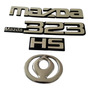 Emblemas Traseros Mazda 323 Nx Sol Naciente Mazda  Mazda 323