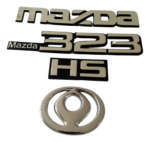Foto de Emblemas Traseros Mazda 323hs Con Logo Mazda  Sol Naciente 
