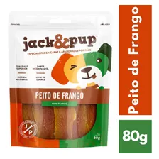 Petisco Jack&pup Desidratado Para Cães - Peito De Frango 80g