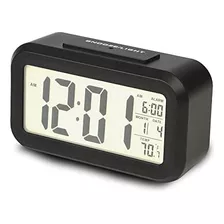 Reloj Despertador Portátil Rca Con Sensor Automático, Pantal