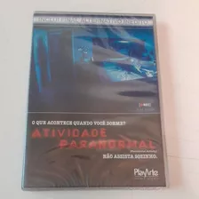 Dvd Atividade Paranormal - Original Lacrado