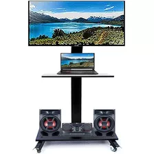 Soporte De Pie Para Tv Monitor De 16 A 70' Con Ruedas