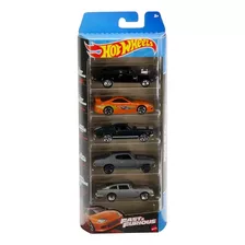 Pack 5 Carritos Rapidos Y Furiosos 2023 Hotwheels 1:64