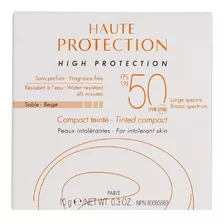 Protetor Solar Compacto Haute Protection Cor Bege Fps50 10g 