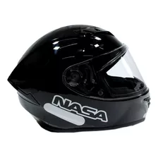 Capacete Nasa Ns-701 Monocolor Pt