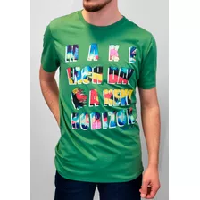 Camiseta Colcci Verde New Horizon