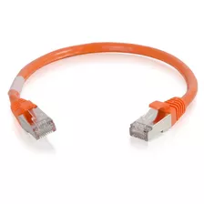 C2g 9ft Cat6 2.74m Cat6 S / Ftp (s-stp) Cable De Red Anaranj