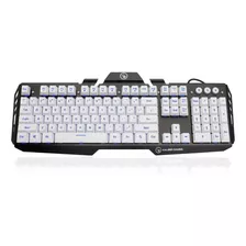 Iogear Kaliber Gaming Hver Aluminioteclado Para Juegos, Blan