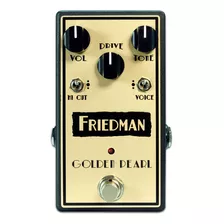 Friedman Amplificación Golden Pearl Overdrive Pedal De Efe.