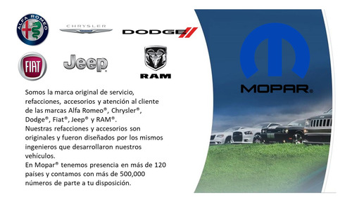 Visera Parasol Fiat Mobil 1.0l 2019 Mopar Original Foto 5