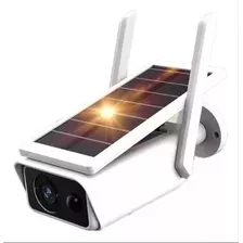 Câmera De Segurança Energia Solar Ou Bateria Kapbom Ka-s710 Cor Branco