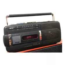 Rádio Aiwa Rm-11h Cassette Recorder Tape Sucata Ligando