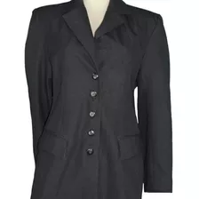 Saco Blazer Negro Axis Talle 2 Negro Invierno Forrado Forro 