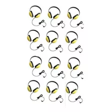 Auriculares Califone 2800-yl Listening First In Yellow (set Of 12)