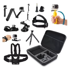 Kit Aventura Acessorios Gopro Com 9 Pecas - Mymax