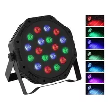 Tacho Par Luz Led 18 X 1w Rgb Dmx Audioritmico