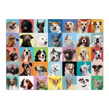 Quebra-cabeça Mosaico De Cachorro 500 Peças - Toyster