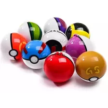 Pokebola Grande Real 1:1 Pokeball 7 Cm + Pokemon Grande X2