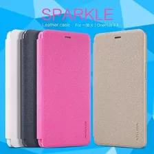 Oneplus X Flip Cover Smart Sparkle Premium - Prophone