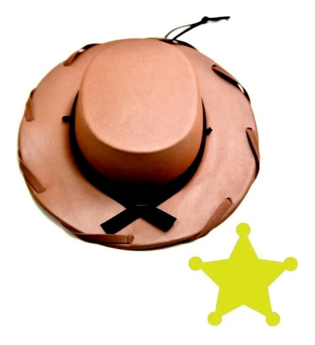Chapéu Woody Toy + Estrela