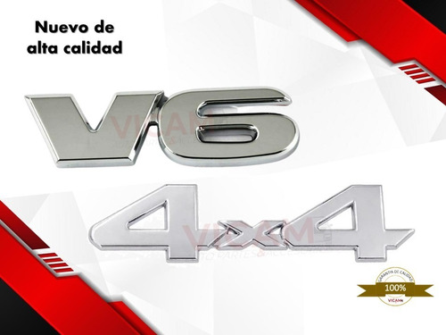 Emblemas Para Tapa De Caja Toyota Tacoma V6 4x4 Foto 4