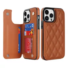 Funda De Piel Tipo Cartera Para iPhone, Tarjeta, Monedero, F