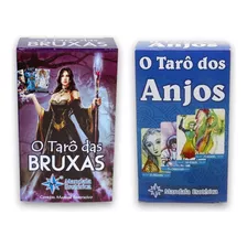 Baralho Tarô Das Bruxas + Tarô Dos Anjos