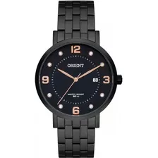 Relógio Orient Aço Preto Fpss1003 P2px Quartz 50m