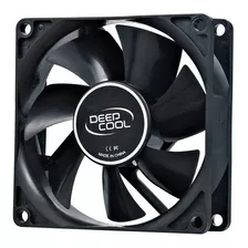 Fan Cooler Ventilador Deepcool Xfan 80 8x8cm Negro Molex