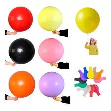 Balão Bexiga Liso Big 250 Gigante - Várias Cores - 1 Unidade