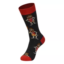 Media Estampada Happy Socks - Cavernicolas