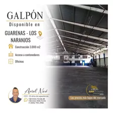 (#1071) Galpón De 3.000 M2 En Guarenas - Los Naranjos