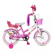 Bicicleta Gribom Truppi 3015 Niña 4 A 6 Años Rodado 15