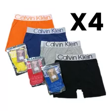 Pack De 4 Boxer Calvin Klein Caballeros Importados Original