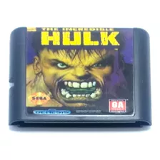Cartucho Fita Jogo Hulk Para Mega Drive Sega Novo