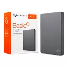 Disco Rígido Externo Seagate Basic Stjl4000400 4tb Preto