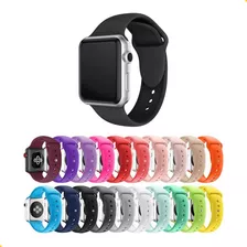 Pulseira Relógio Smartwatch Silicone Lisa Sport 38 A 49mm