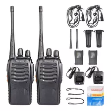 Nicama Uhf Walkie Talkie Radio De Dos Vías 2 Sets