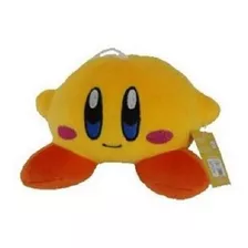 Boneco Kirby Amarelo De Pelucia Nintendo Game