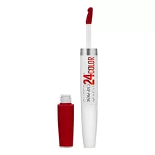 Labial Maybelline Larga Duración Superstay 24 Horas Red Alert Mate