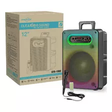 Parlante Bluetooth 12 Recargable Gts-1592