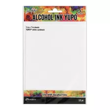 10 Hojas Papel Yupo Japones Sintético No Poroso Alcohol Cart