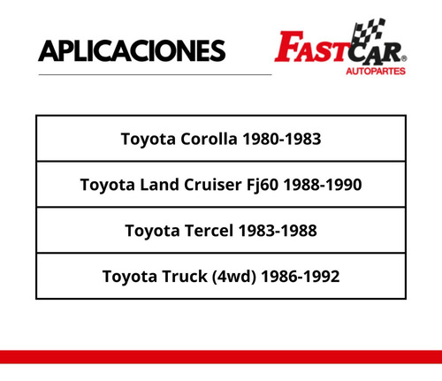 2 Amortiguadores Delant. Toyota Land Cruiser Fj60 1988- 1990 Foto 4