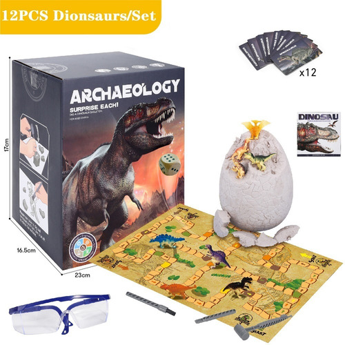 Juego De Arqueología (excavación) Dinosaurios 