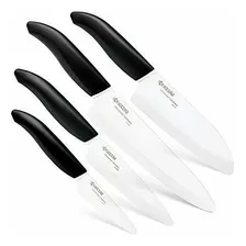 Kyocera Advanced Ceramic Revolution 4piece Knife Set Incluye