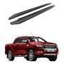 Estribos Platinum 100 Ford Ranger 2013-2019 Cab Sen Negro