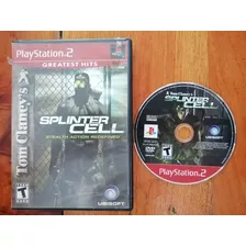 Tom Clancy's Splinter Cell Stealth Action Redefined Ps2