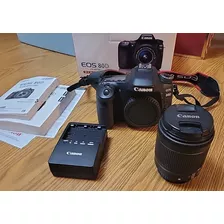 Canon Eos 80d Dslr Camera With 18-135mm+